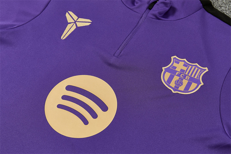 Chándal FC Barcelona Morado y Negro
