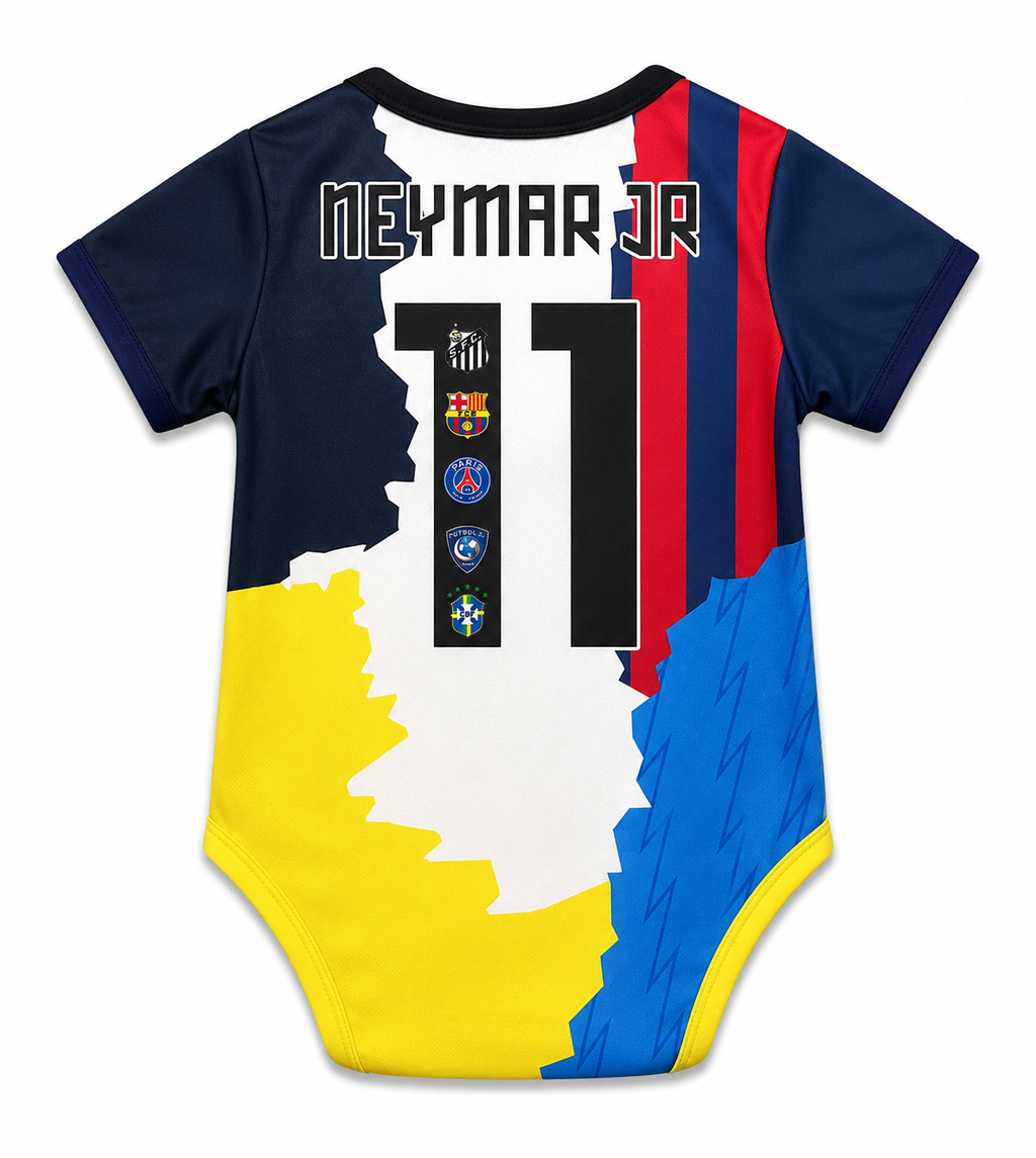 Body bebé Neymar Jr. – Todos sus equipos