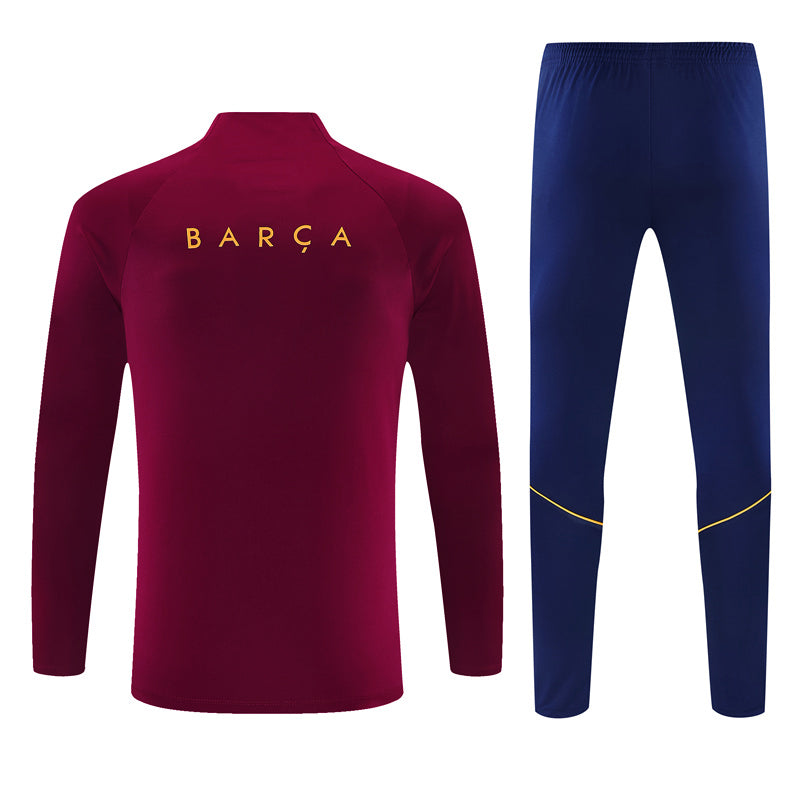 Chándal FC Barcelona Granate y Azul Marino – Diseño Deportivo
