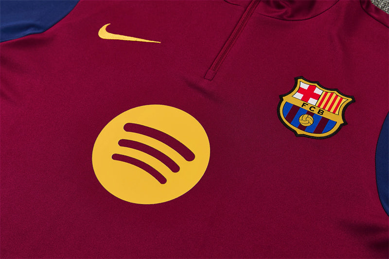 Chándal FC Barcelona Granate y Azul Marino – Diseño Deportivo