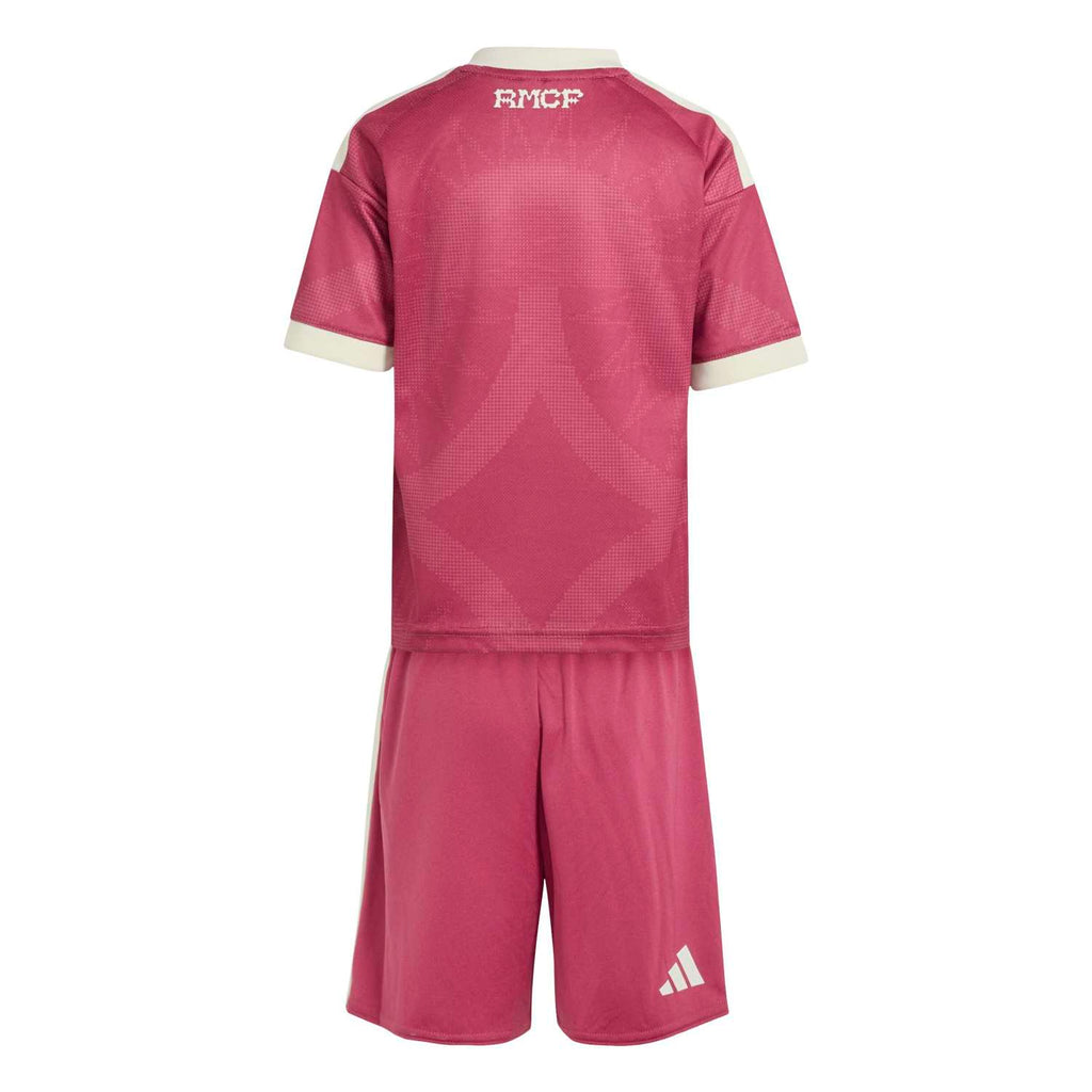Conjunto Infantil Tercera Equipación Rosa 26/27