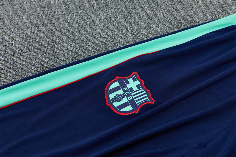 Chándal de entrenamiento FC Barcelona – Turquesa y azul marino