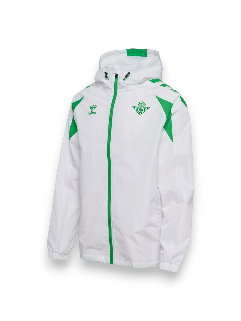 Chaqueta Cremallera Entrenamiento Adulto Blanca Real Betis 26/27