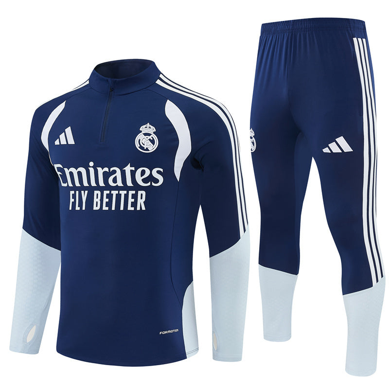 Chándal Real Madrid Azul Marino y Blanco