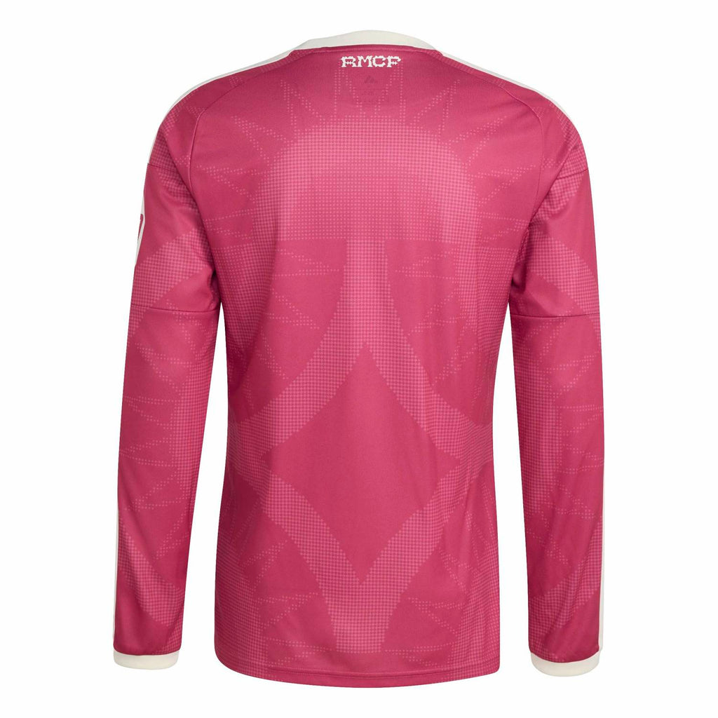 Camiseta Manga Larga Tercera Equipación Rosa 26/27
