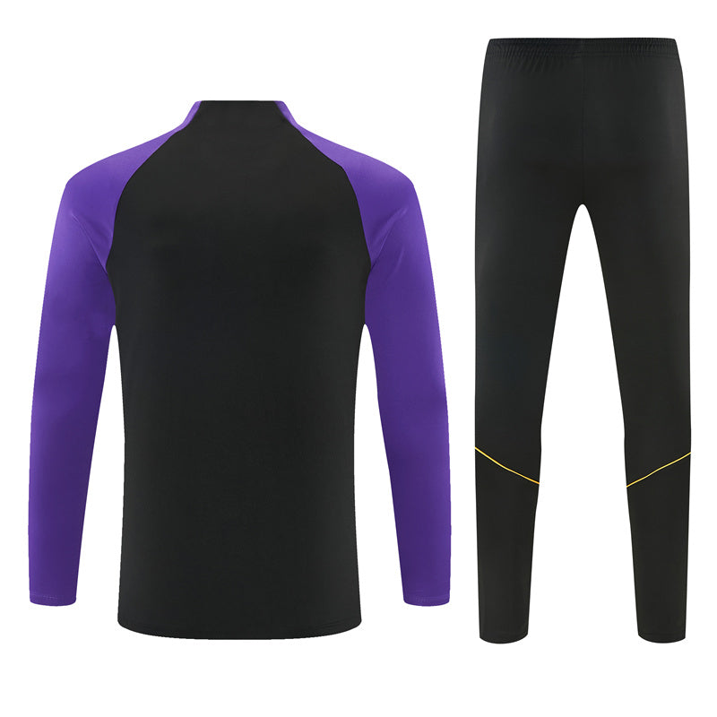 Chándal FC Barcelona Negro y Morado