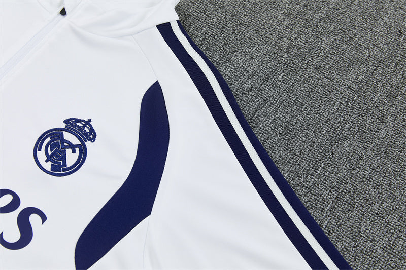 Chándal Real Madrid Blanco y Azul Marino