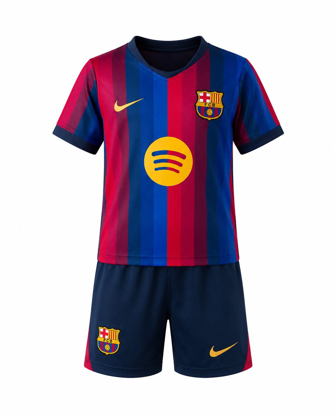 Conjunto niño/a de la primera equipación 26/27 FC Barcelona