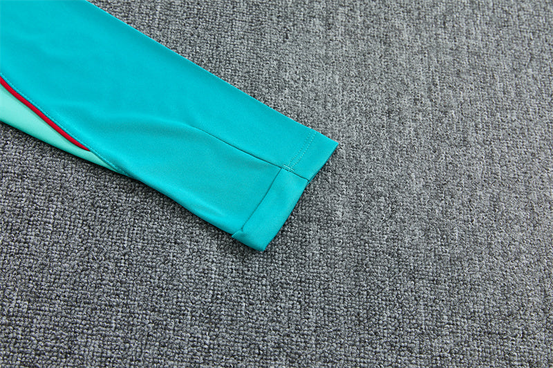 Chándal de entrenamiento FC Barcelona – Turquesa y azul marino