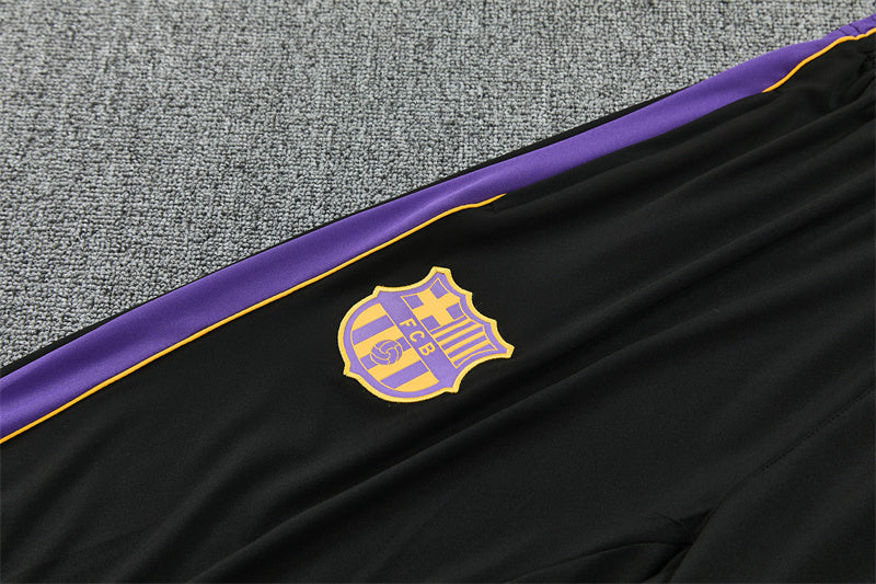Chándal FC Barcelona Negro y Morado