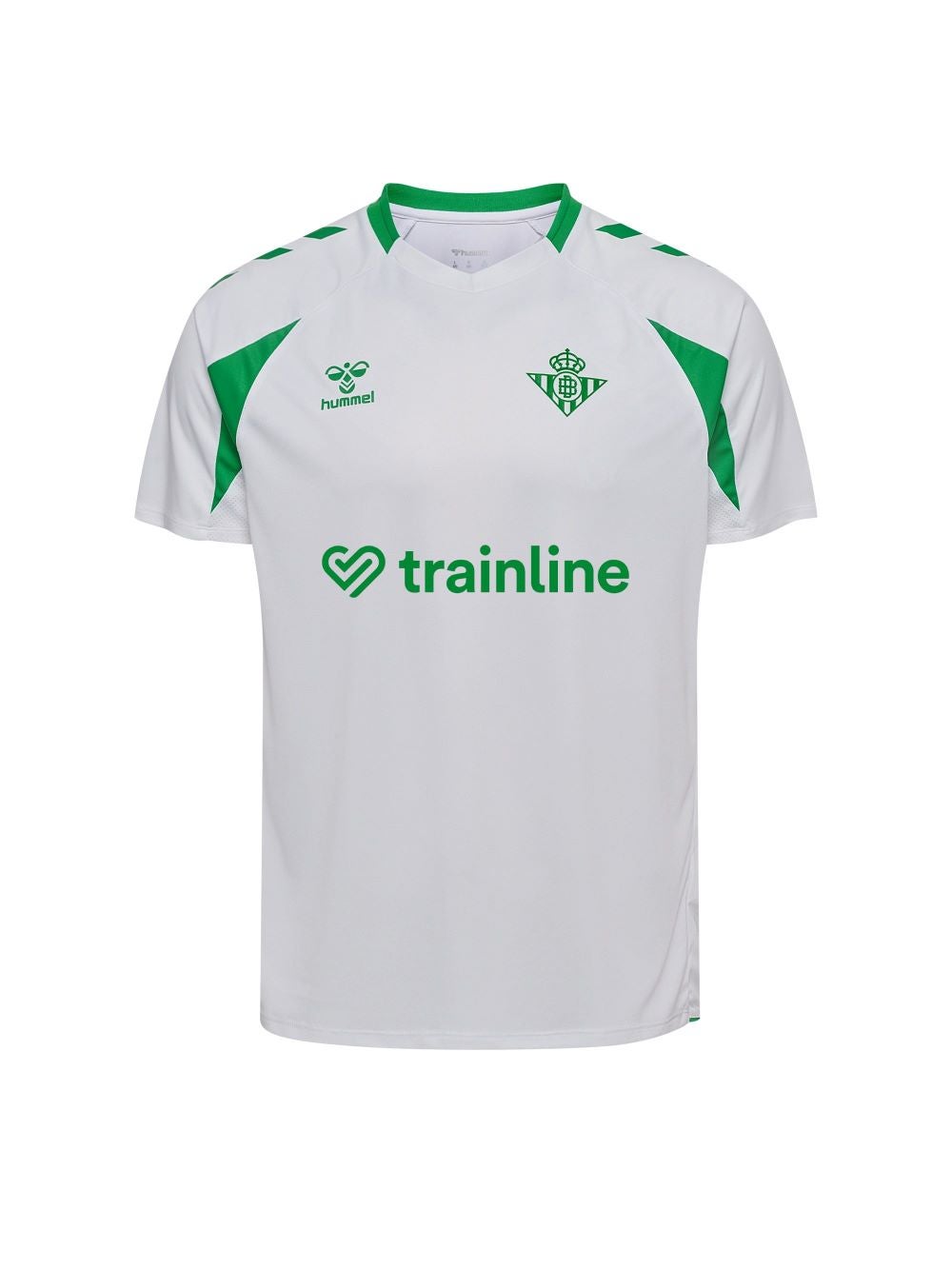 Camiseta Manga Corta Entrenamiento Adulto Blanca Real Betis 26/27