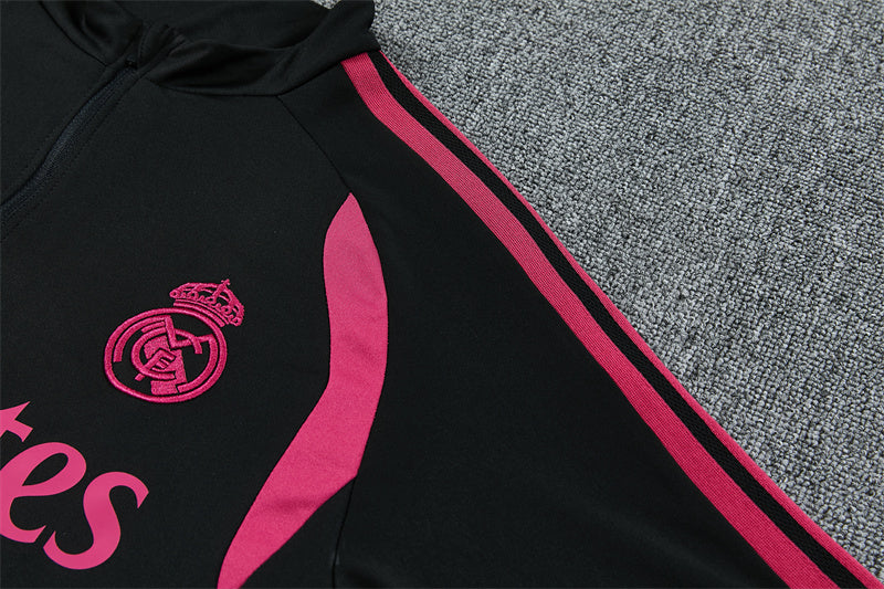 Chándal Real Madrid – Negro y Rosa