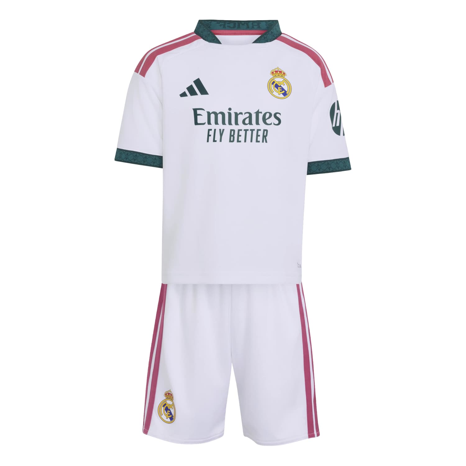 Conjunto Infantil Primera Equipación Blanca 26/27