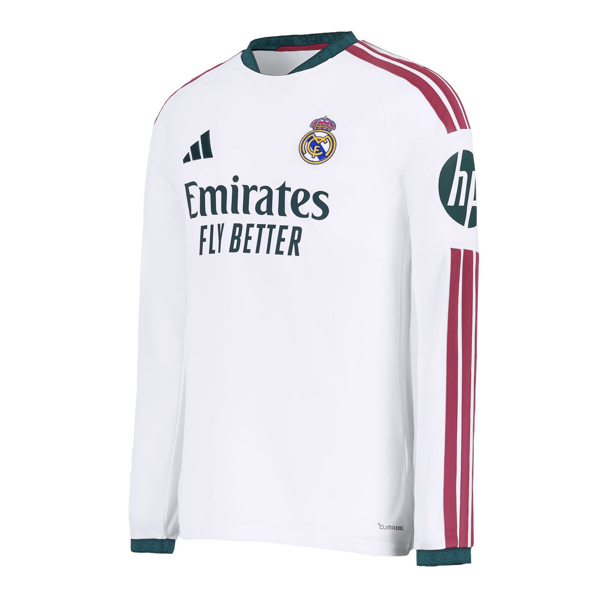 Camiseta Manga Larga Primera Equipación Blanca 26/27