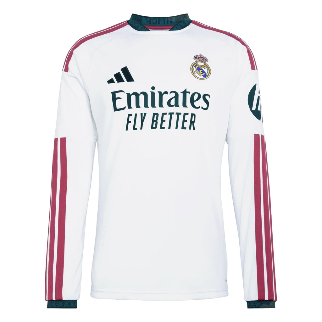 Camiseta Manga Larga Primera Equipación Blanca 26/27