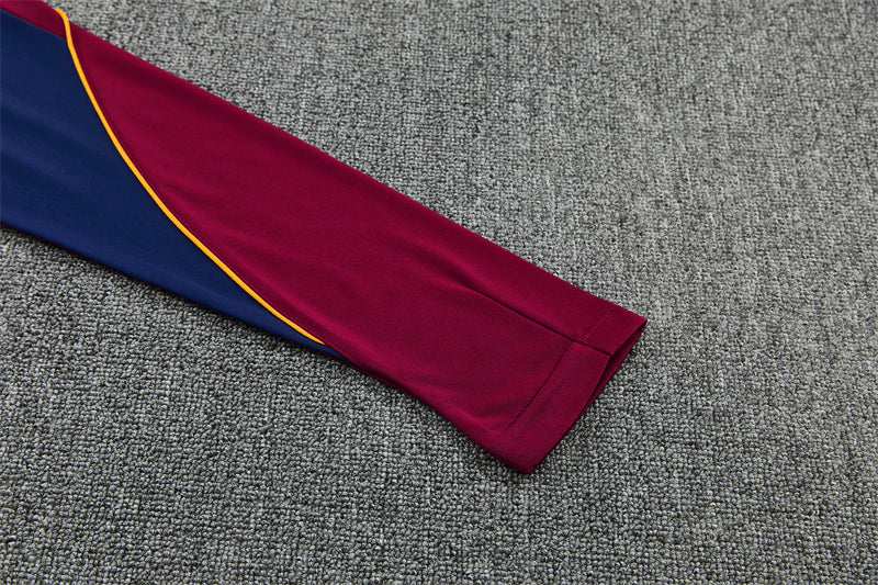 Chándal FC Barcelona Granate y Azul Marino – Diseño Deportivo