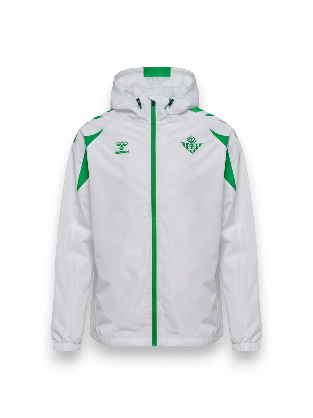 Chaqueta Cremallera Entrenamiento Adulto Blanca Real Betis 26/27