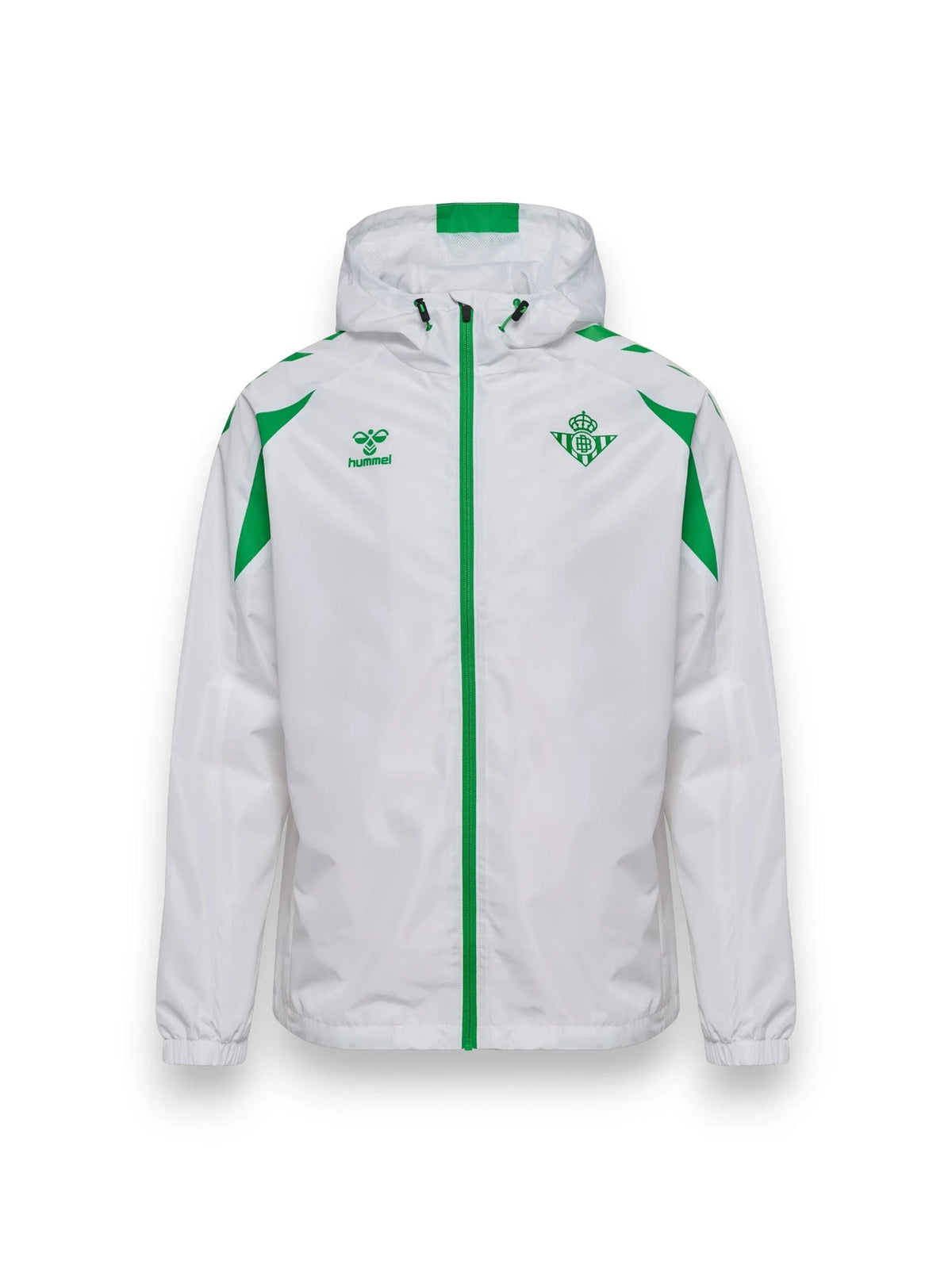 Chaqueta Cremallera Entrenamiento Adulto Blanca Real Betis 26/27