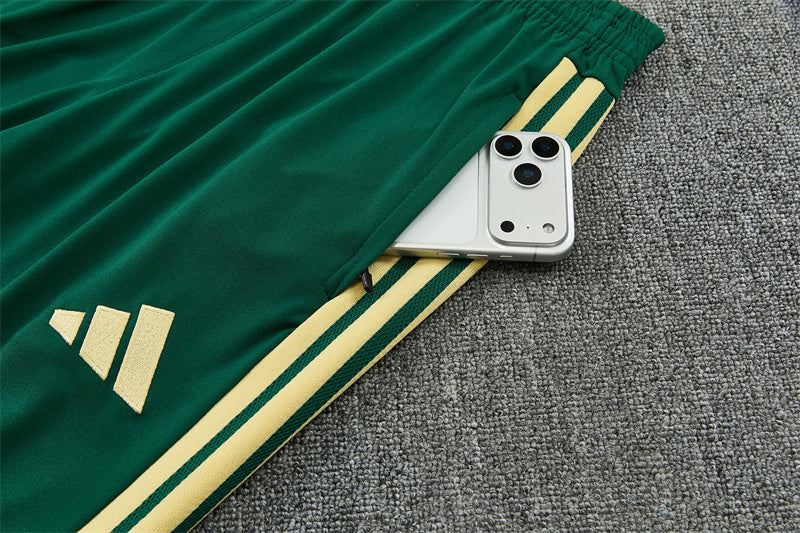 Chándal Real Madrid Verde y Dorado