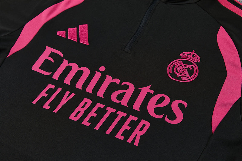 Chándal Real Madrid – Negro y Rosa