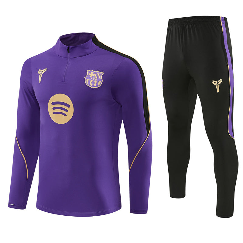 Chándal FC Barcelona Morado y Negro