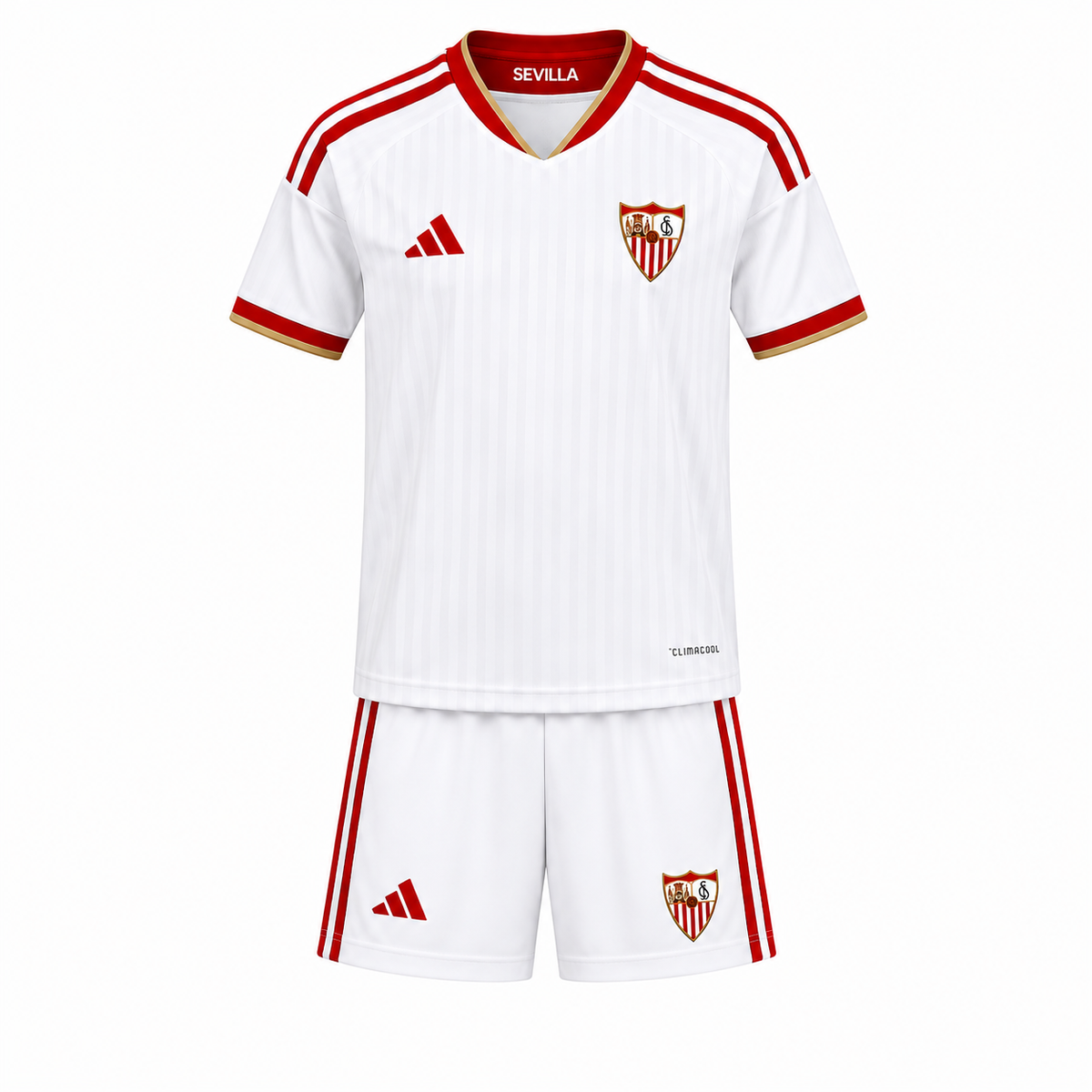 Equipación local blanca niño Sevilla FC 26/27