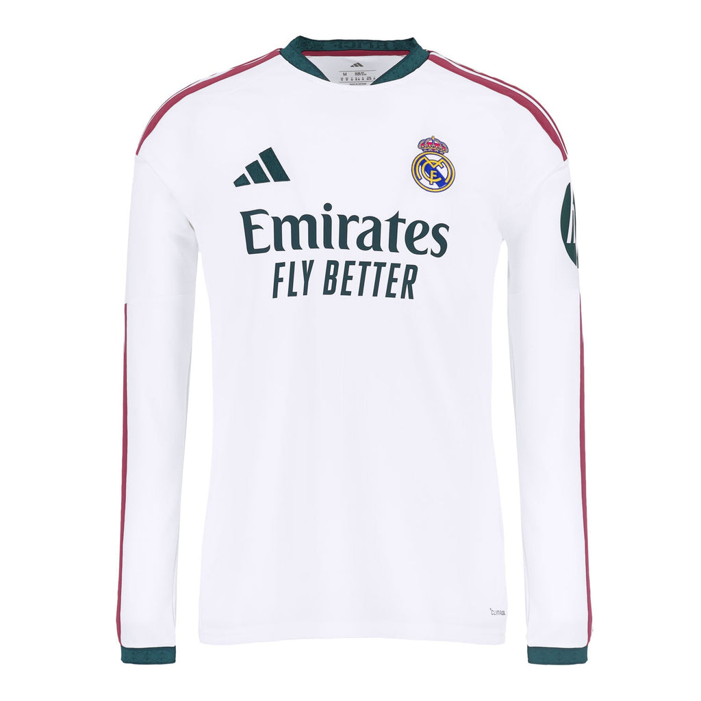 Camiseta Manga Larga Primera Equipación Blanca 26/27