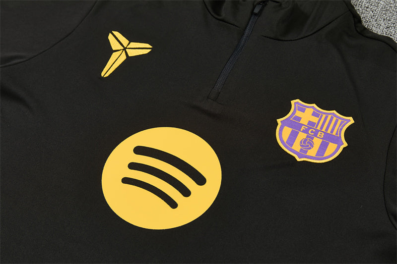 Chándal FC Barcelona Negro y Morado