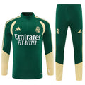 Chándal Real Madrid Verde y Dorado