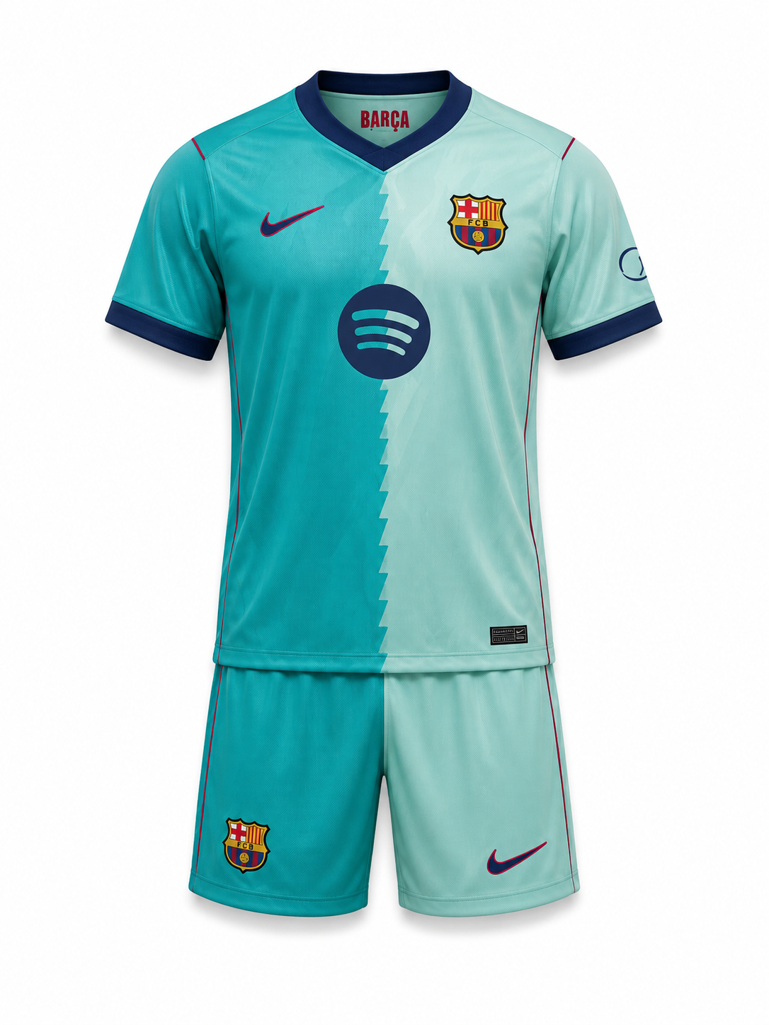 Conjunto Niño/a tercera equipación 26/27 FC Barcelona
