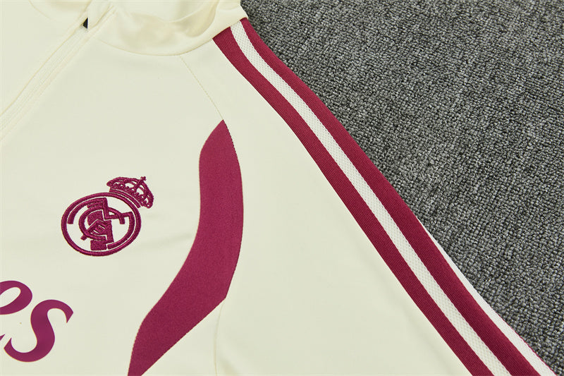 Chándal Real Madrid – Blanco y Granate