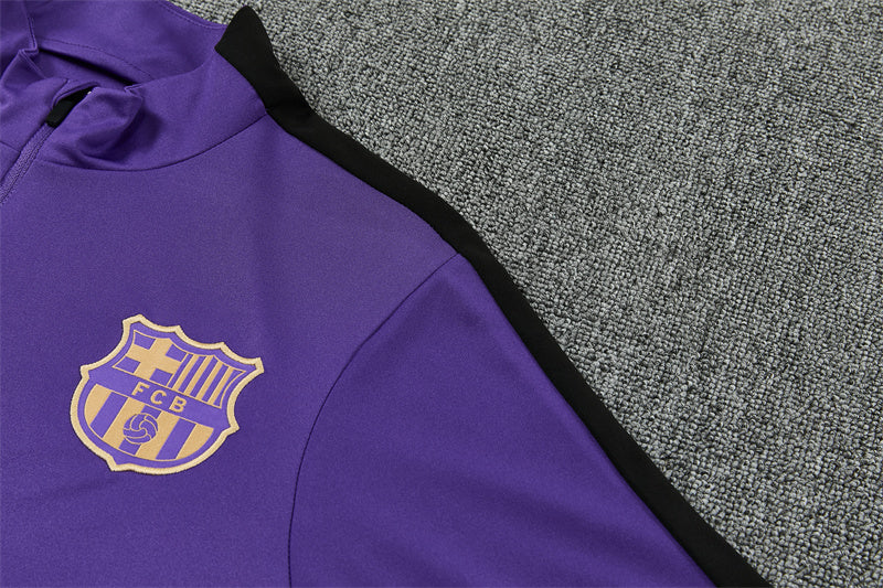 Chándal FC Barcelona Morado y Negro