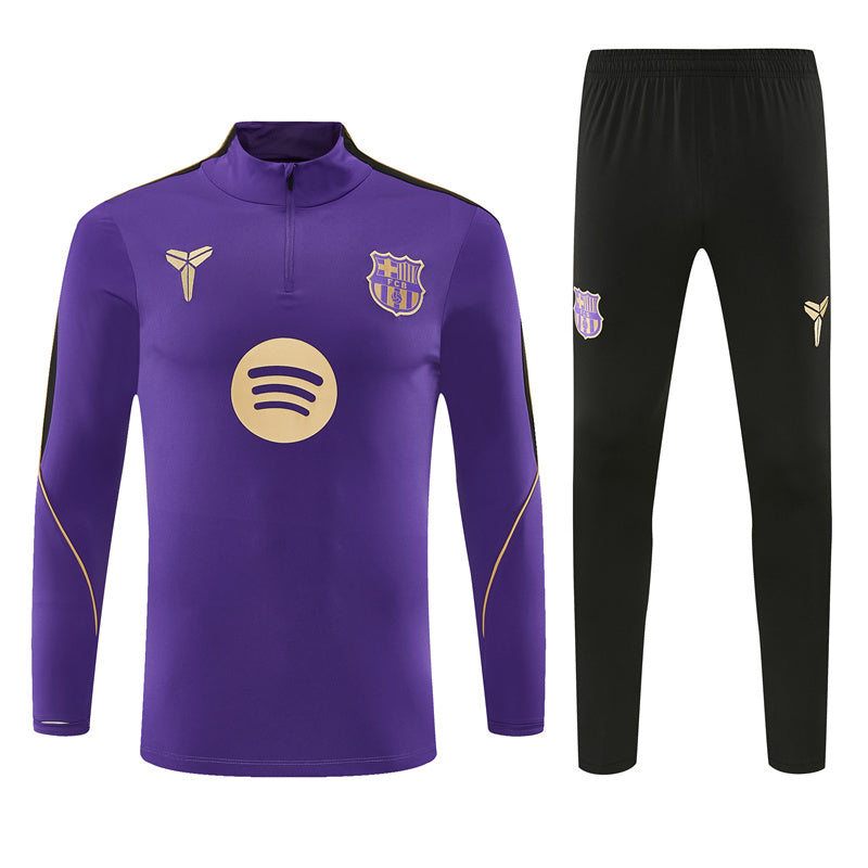 Chándal FC Barcelona Morado y Negro