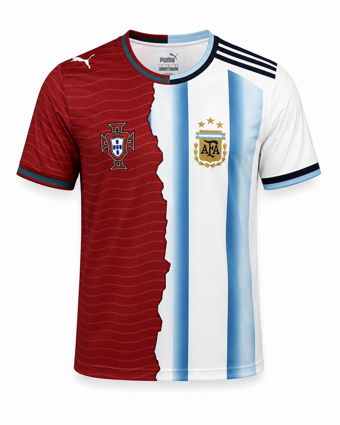 Camiseta Edición Especial Messi y Ronaldo