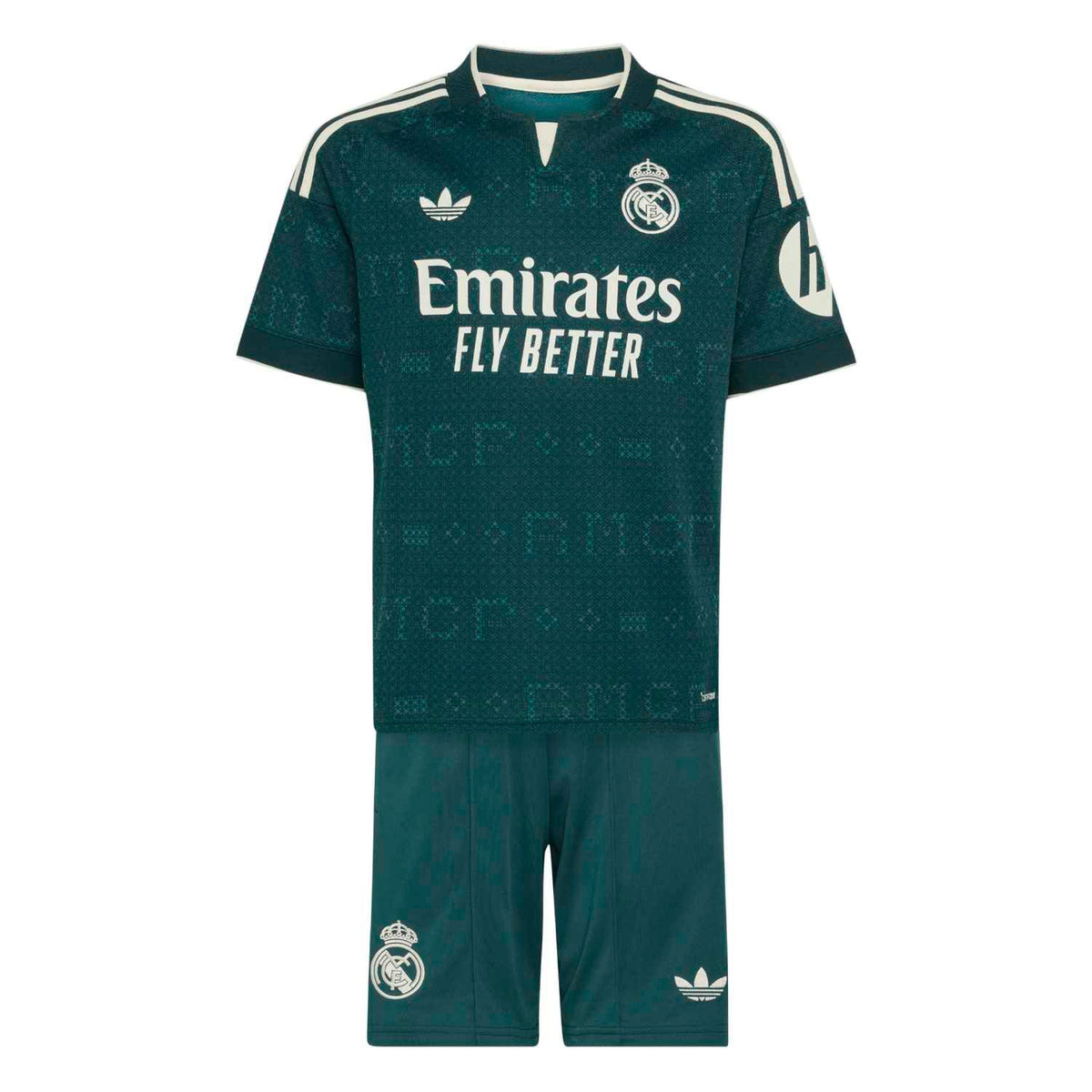 Conjunto Infantil Segunda Equipación Verde 26/27