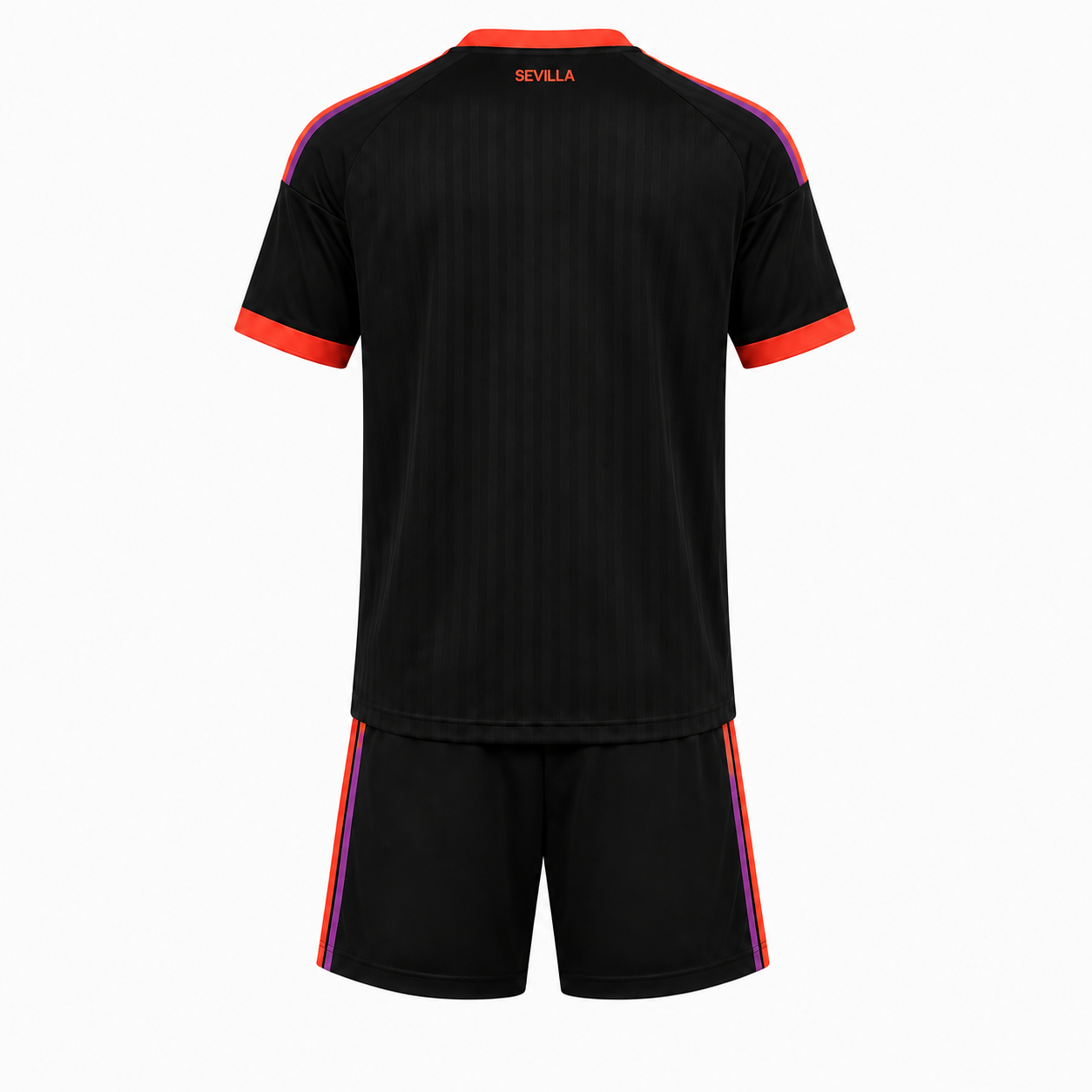 Equipación visitante negra niño Sevilla FC 26/27