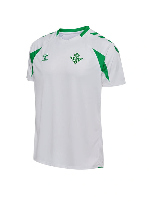 Camiseta Manga Corta Entrenamiento Adulto Blanca Real Betis 26/27